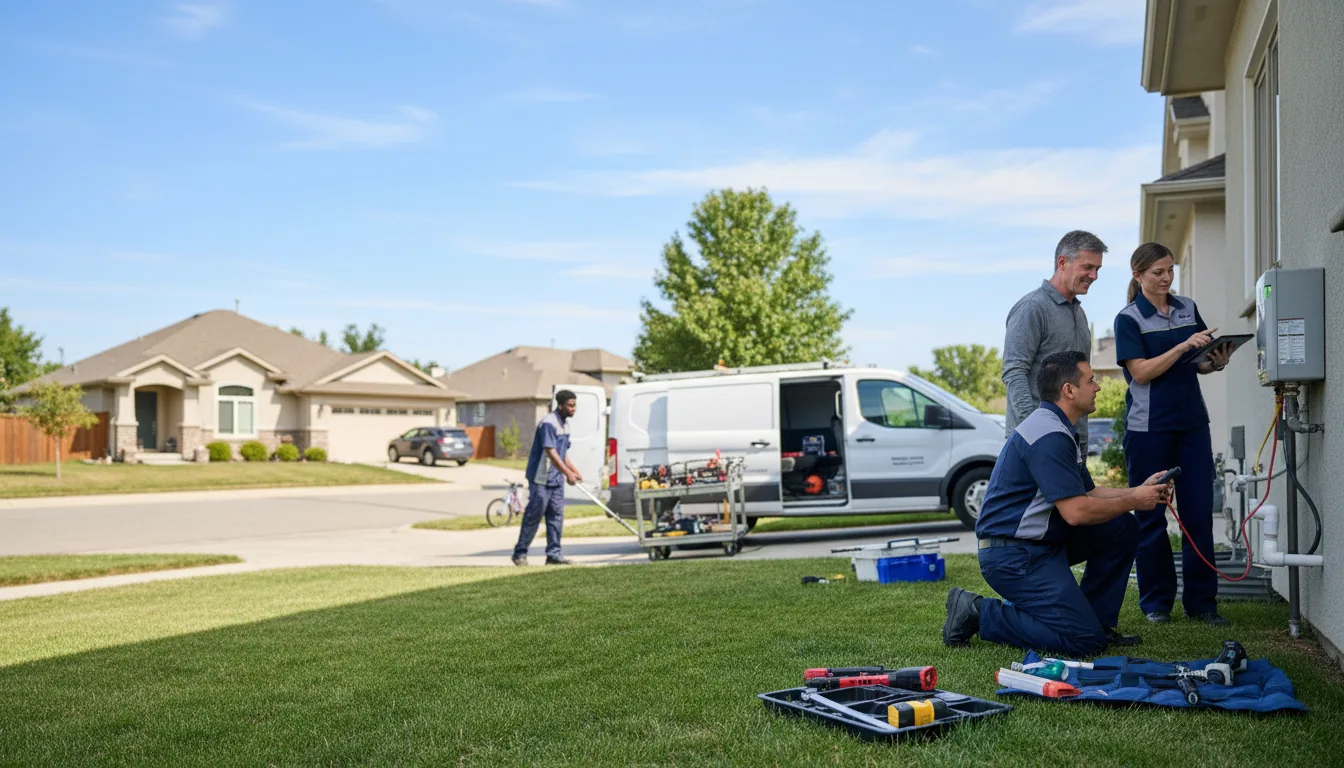 Tankless water heater service in Hesston, PA